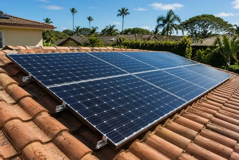 Installation de panneaux solaires à Beauvallon